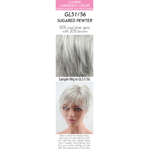  
Color Choice: GL51-56  Sugared Pewter